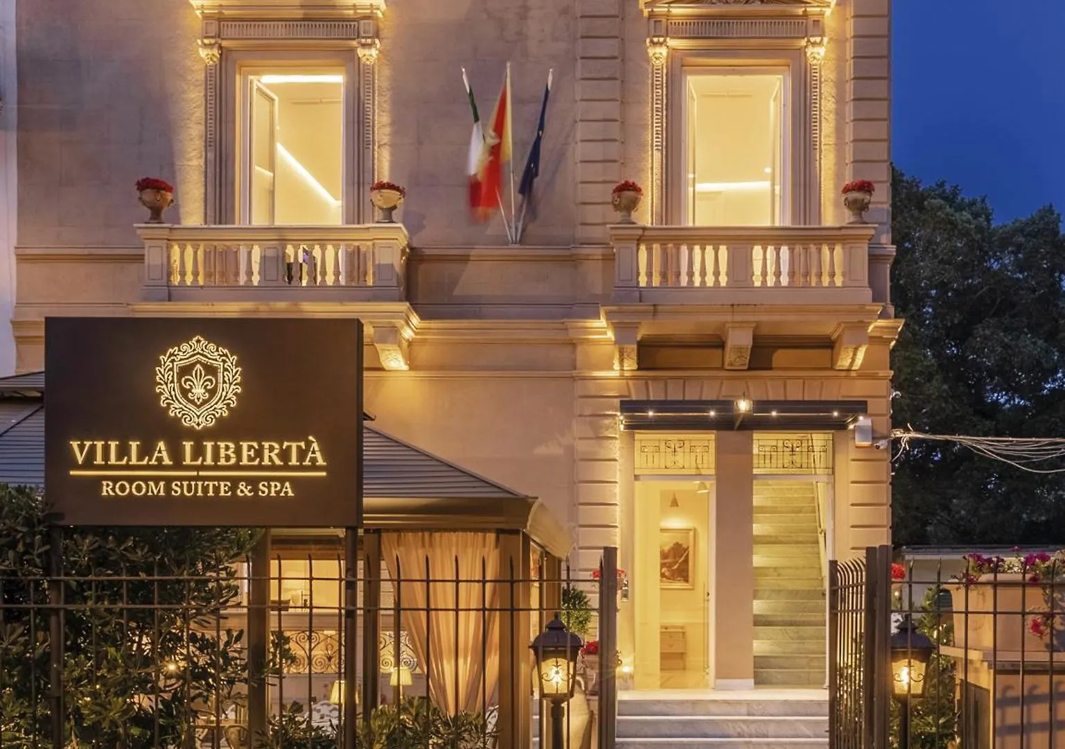 Szálloda Villa Liberta Palermo Olaszország